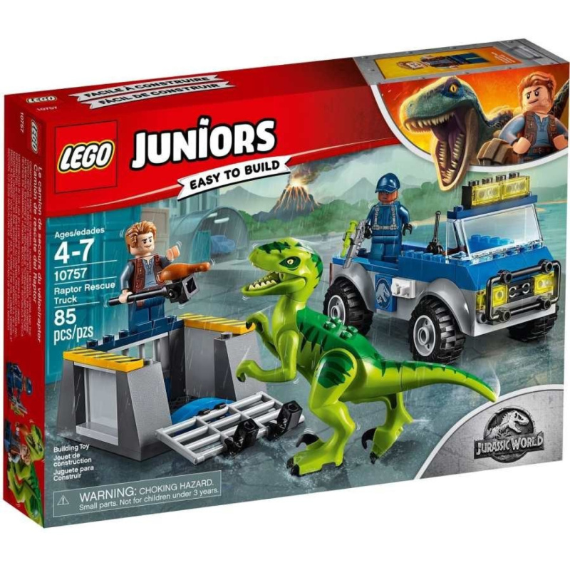Lego® jurassic world 10757 vozidlo pro záchranu raptora
