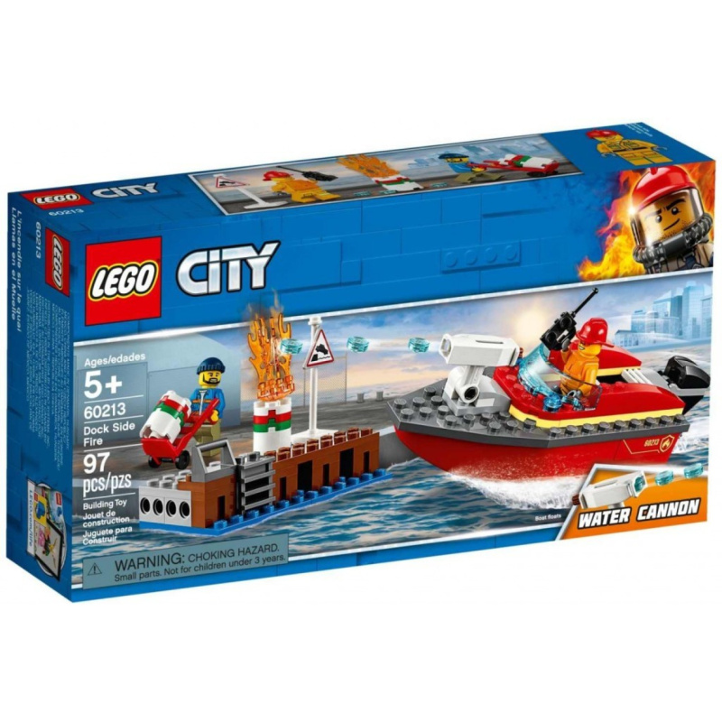 Lego® city 60213 požár v přístavu