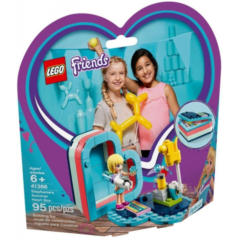 Lego® friends 41386 stephanie a letní srdcová krabička