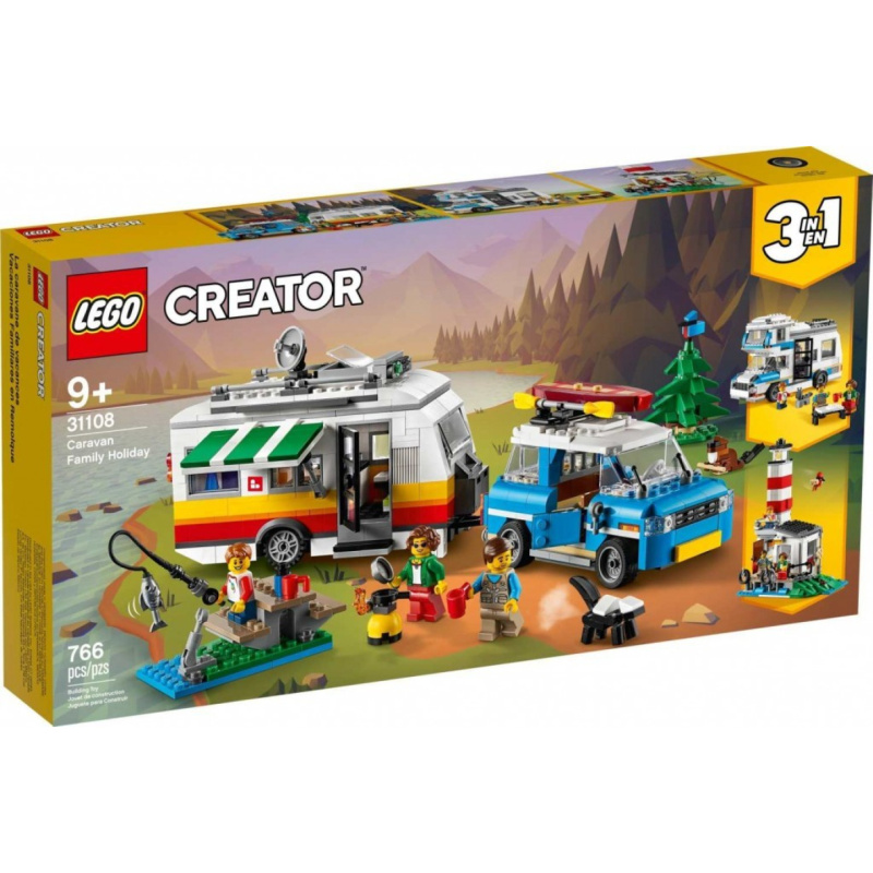 Lego® creator 31108 rodinná dovolená v karavanu
