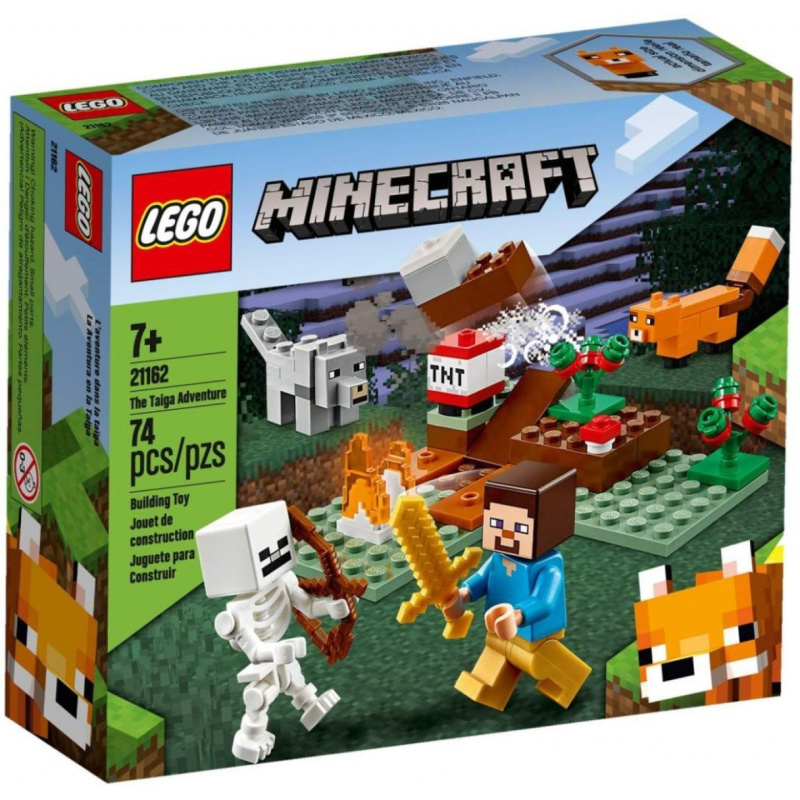 Lego® minecraft® 21162 dobrodružství v tajze
