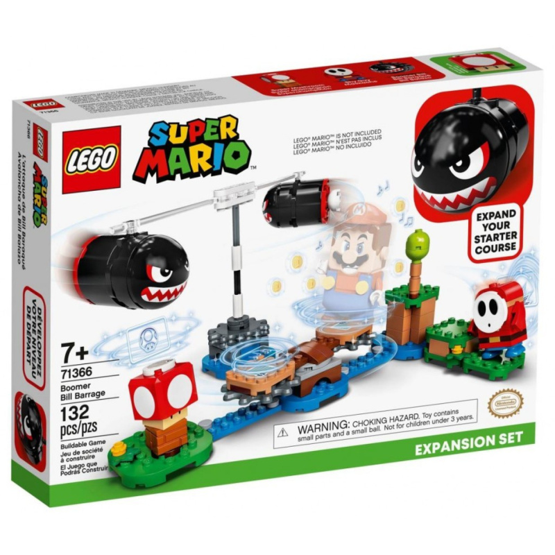 Lego® super mario 71366 palba boomer billa – rozšiřující set