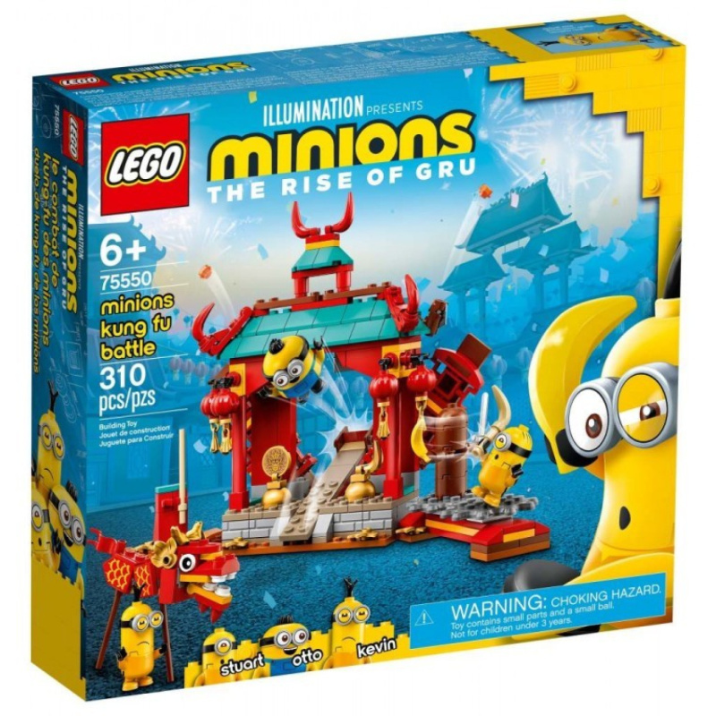 Lego® mimoni 75550 mimoňský kung-fu souboj