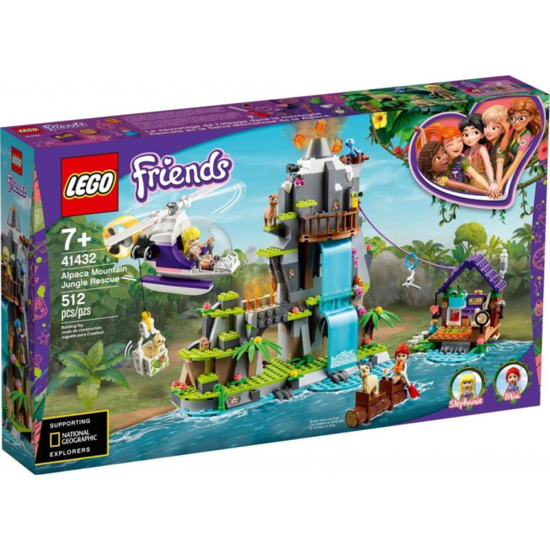 Lego® friends 41432 záchrana lamy na horách v džungli