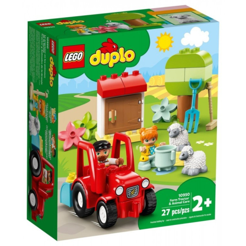 Lego® duplo® 10950 traktor a zvířátka z farmy