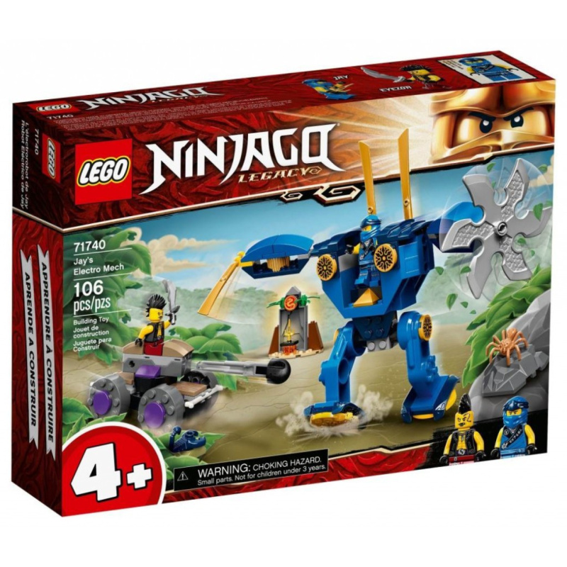Lego® ninjago® 71740 jayův elektrorobot