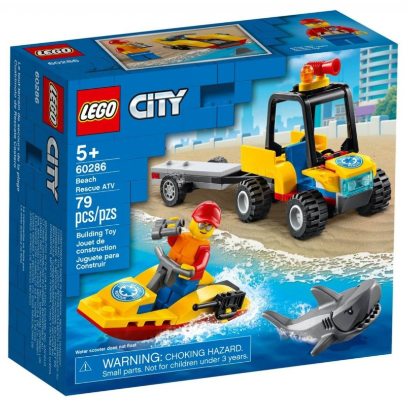 Lego® city 60286 záchranná plážová čtyřkolka