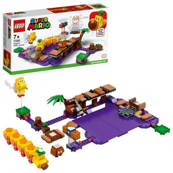 LEGO® Super Mario™ 71383 Wiggler a jedovatá bažina - rozšiřující set