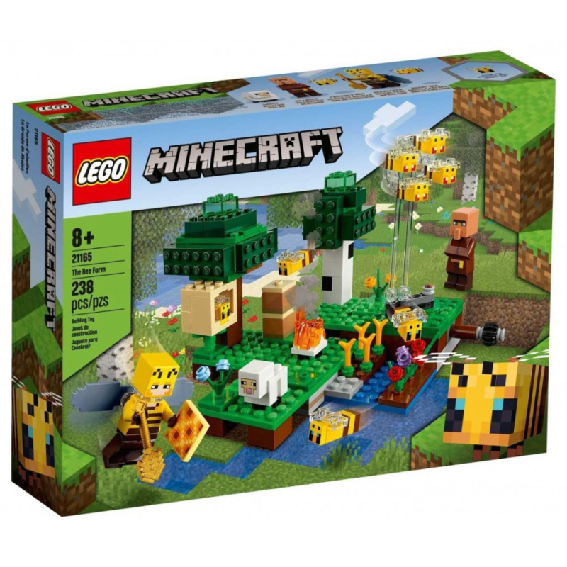 Lego® minecraft® 21165 včelí farma