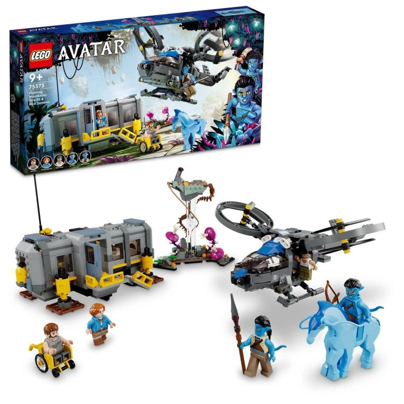 Lego® avatar 75573 létající hory: stanice 26 a rda samson