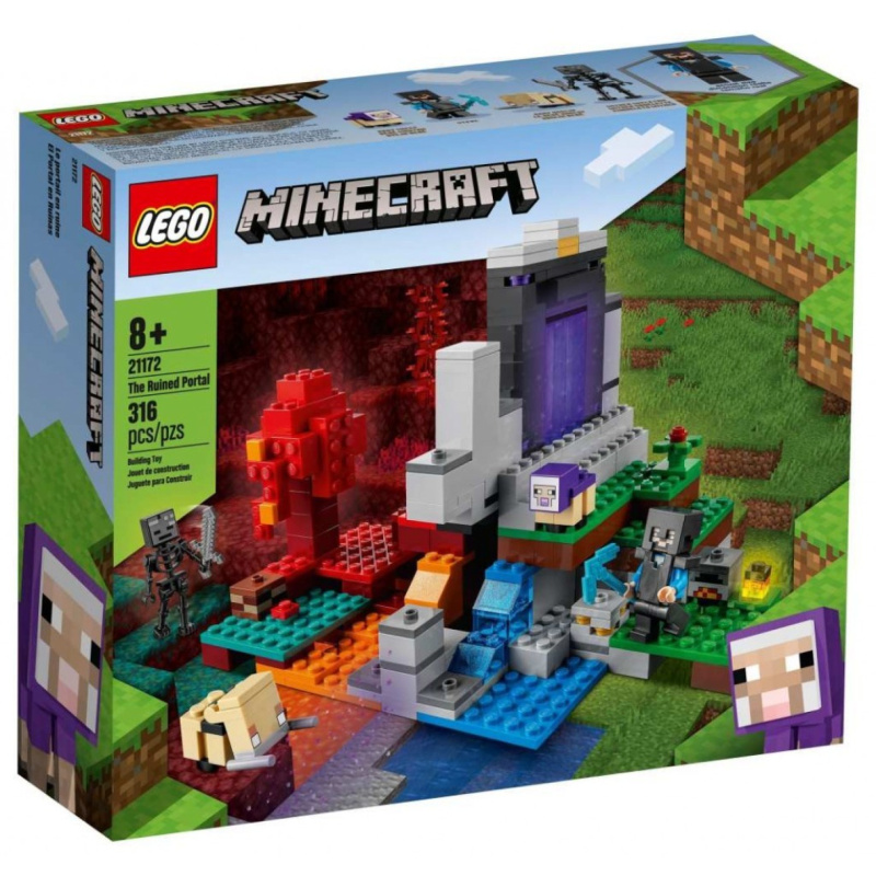 Lego® minecraft® 21172 zničený portál