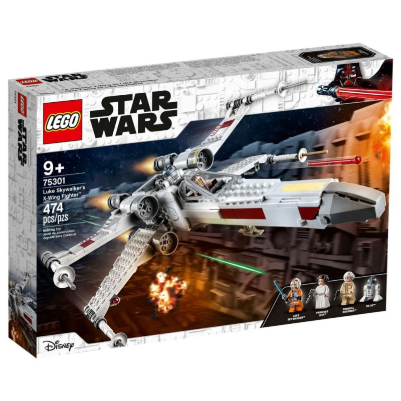Lego® star wars™ 75301 stíhačka x-wing™ luka skywalkera