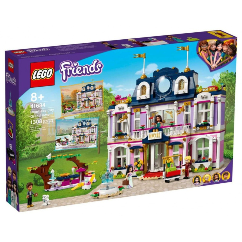 Lego® friends 41684 hotel v městečku heartlake