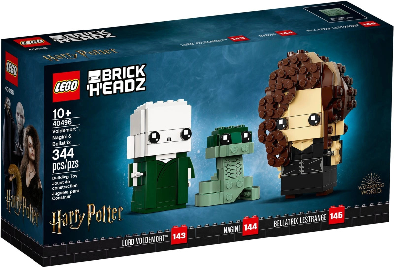 LEGO BrickHeadz Voldemort, Nagini a Bellatrix