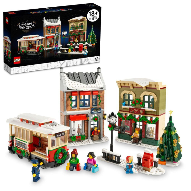 LEGO® ICONS™ 10308 Vánoce na hlavní ulici