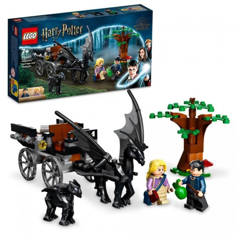 Lego® harry potter™ 76400 bradavice: kočár a testrálové