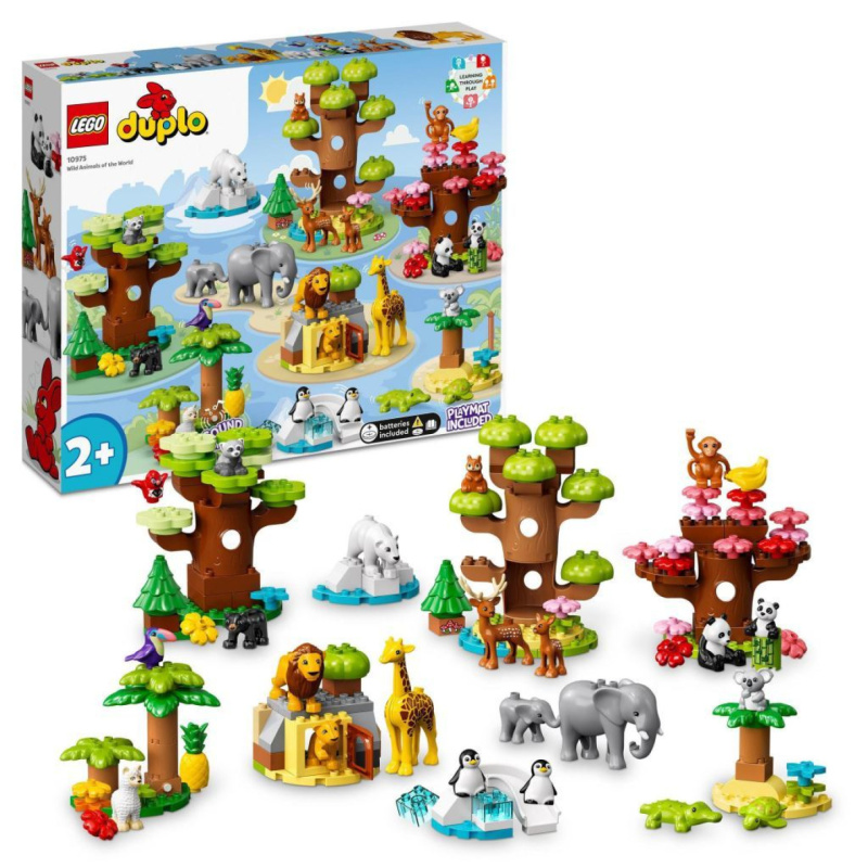 Lego® duplo® 10975 divoká zvířata světa