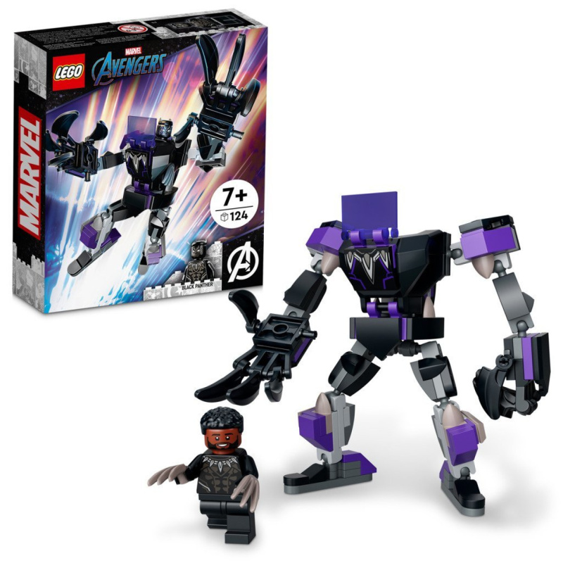 Lego® marvel 76204 black pantherovo robotické brnění