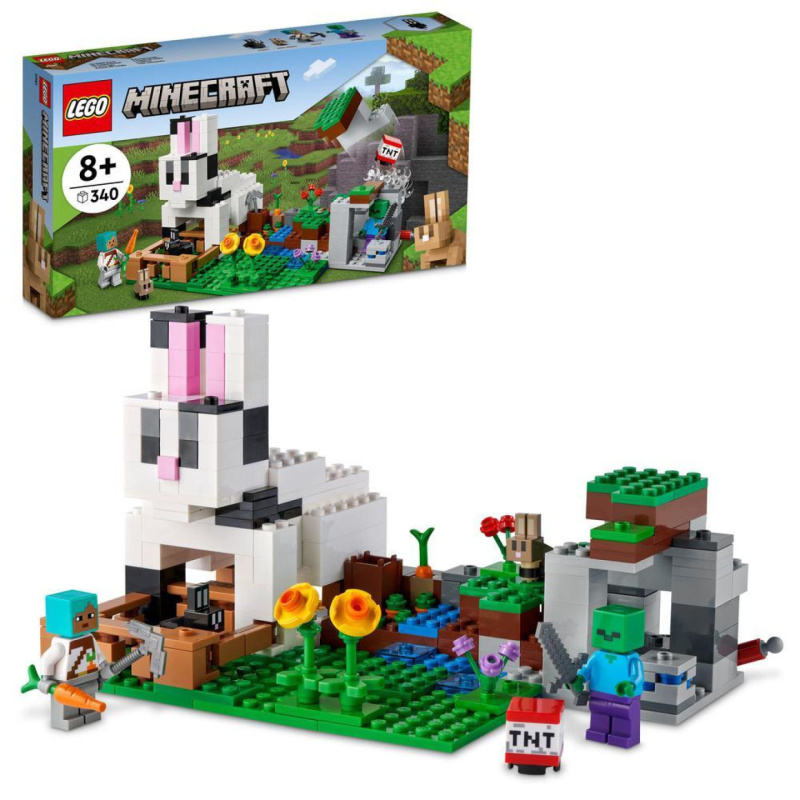 Lego® minecraft® 21181 králičí ranč