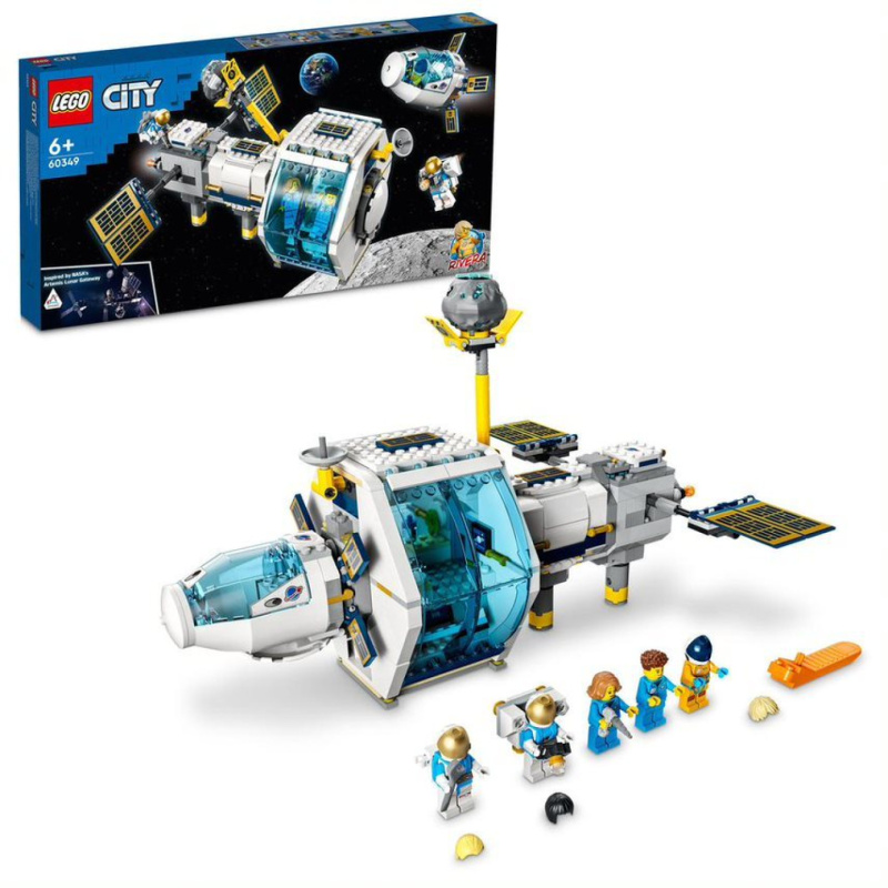 Lego® city 60349 lunární vesmírná stanice