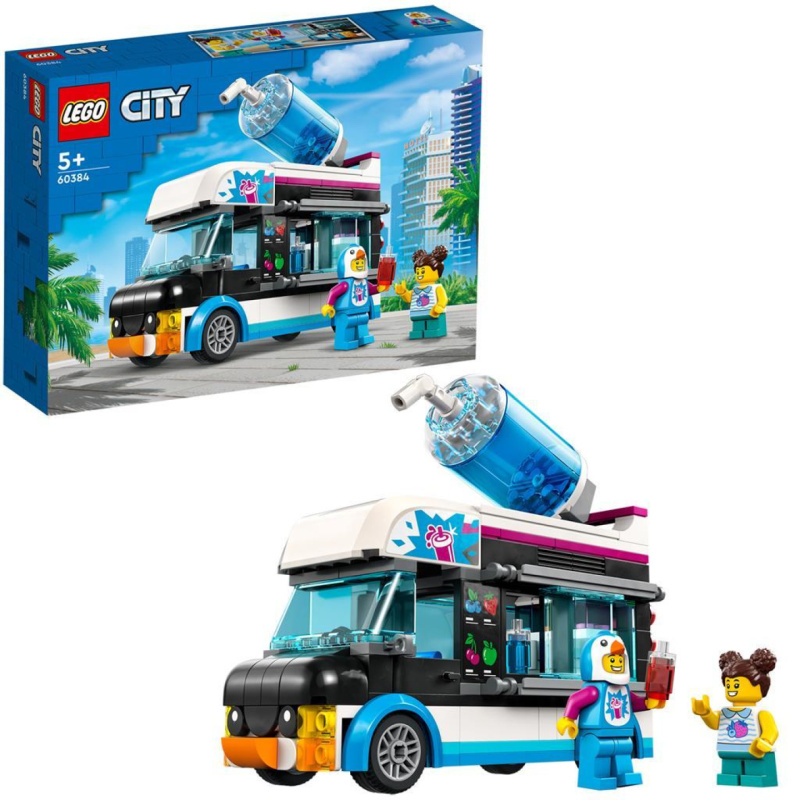 Lego® city 60384 tučňáčí dodávka s ledovou tříští