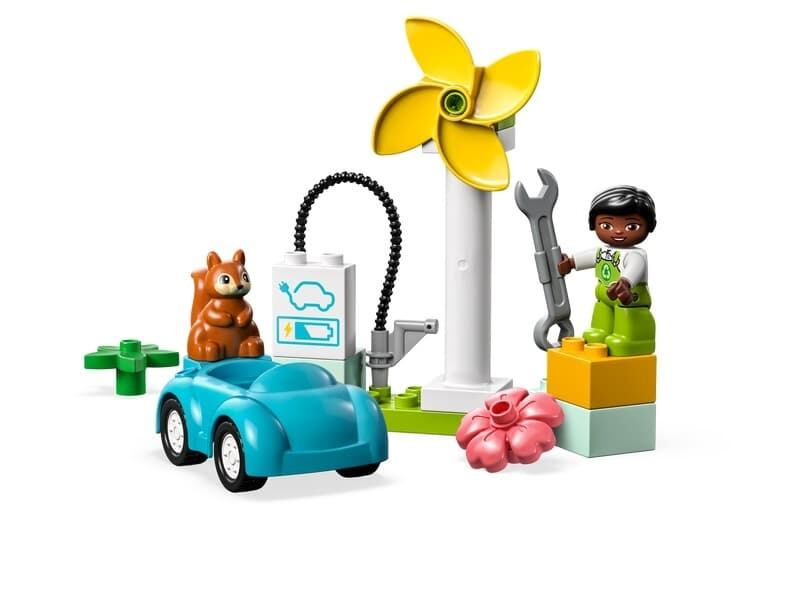 LEGO® DUPLO® 10985 Větrná turbína a elektromobil