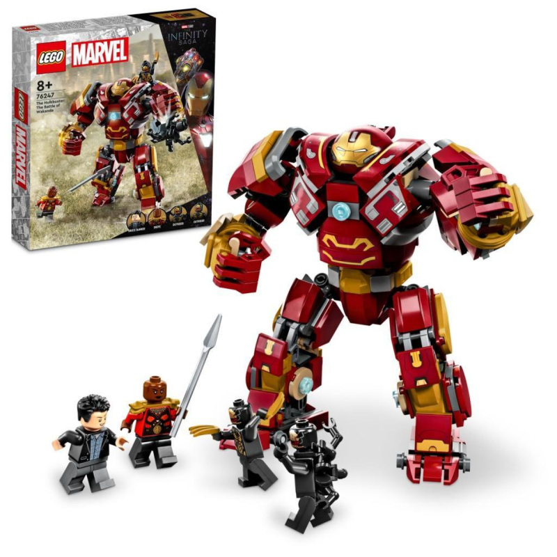 Lego® marvel 76247 hulkbuster: bitva o wakandu