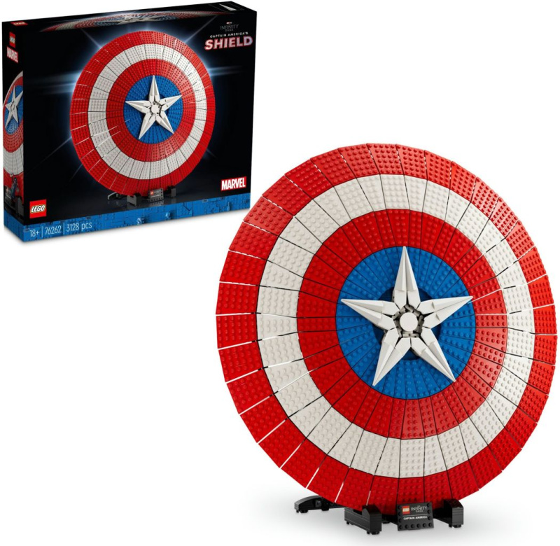 LEGO® Marvel 76262 Štít Kapitána Ameriky