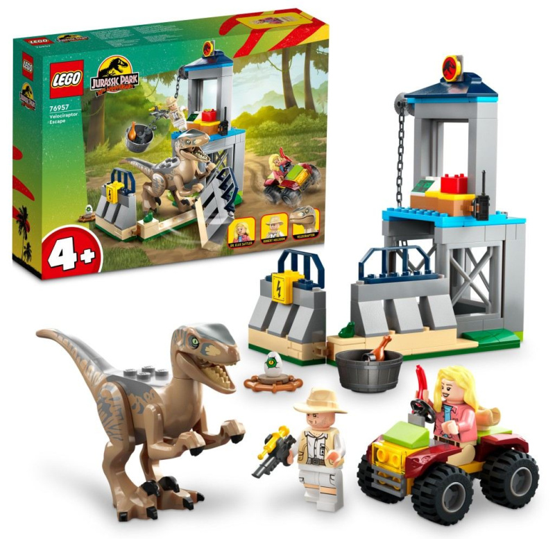 LEGO® Jurassic World 76957 Útěk velociraptora