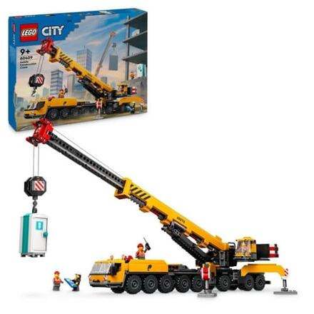 LEGO® City 60409 Žlutý pojízdný stavební jeřáb