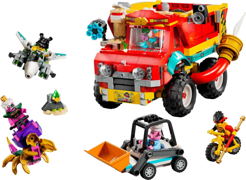 Lego® monkie kid´s 80055 výkonná dodávka týmu monkie kida