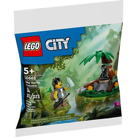 LEGO City 30665 Setkání s malým gorilou