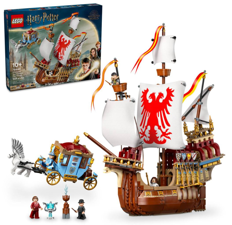 Lego® harry potter™ 76440 turnaj tří kouzelníků: příjezd
