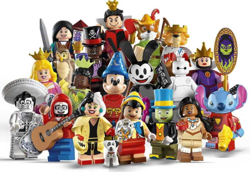 Lego® 71038 ucelená kolekce 18 minifigurek sté výročí disney