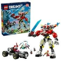 Stavebnice Tygrý mech Coopera a hot rod Zero