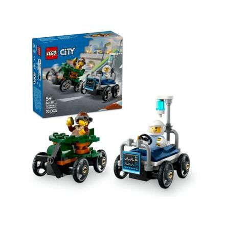 LEGO® City 60459 Závodní balíček: Letadlo vs. nemocniční lůžko
