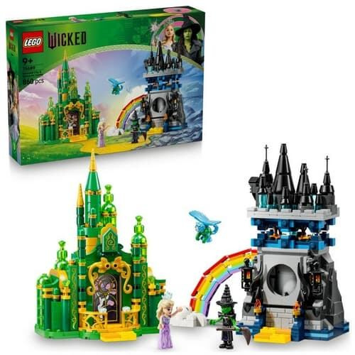 Lego wicked: smaragdové město a zámek Kiamo Ko stavebnice
