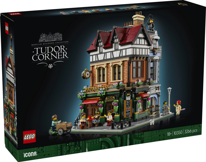 LEGO LEGO® Icons 10350 Dům na rohu v tudorovském stylu