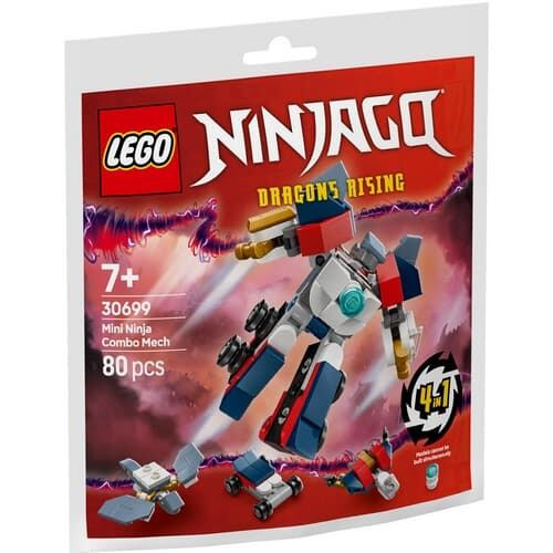 LEGO® 30699 NINJAGO Miniaturní nindžovský kombinovaný robot