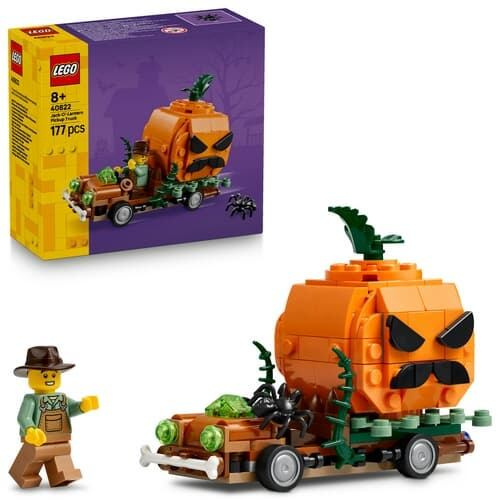 LEGO LEGO® Iconic 40822 Pick-up s halloweenskými dýněmi