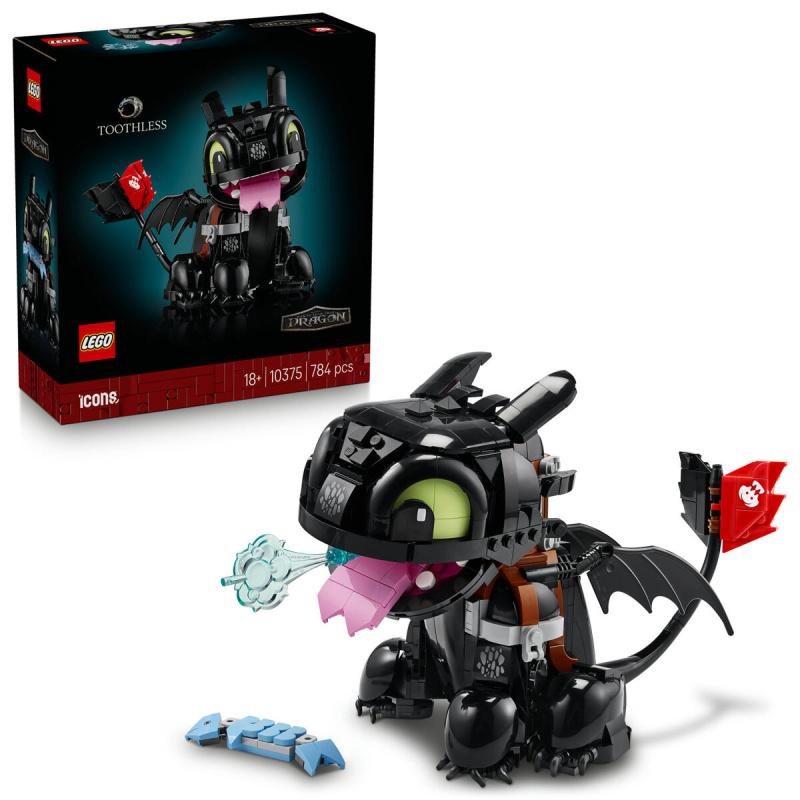 LEGO® Icons 10375 Jak vycvičit draka: Bezzubka