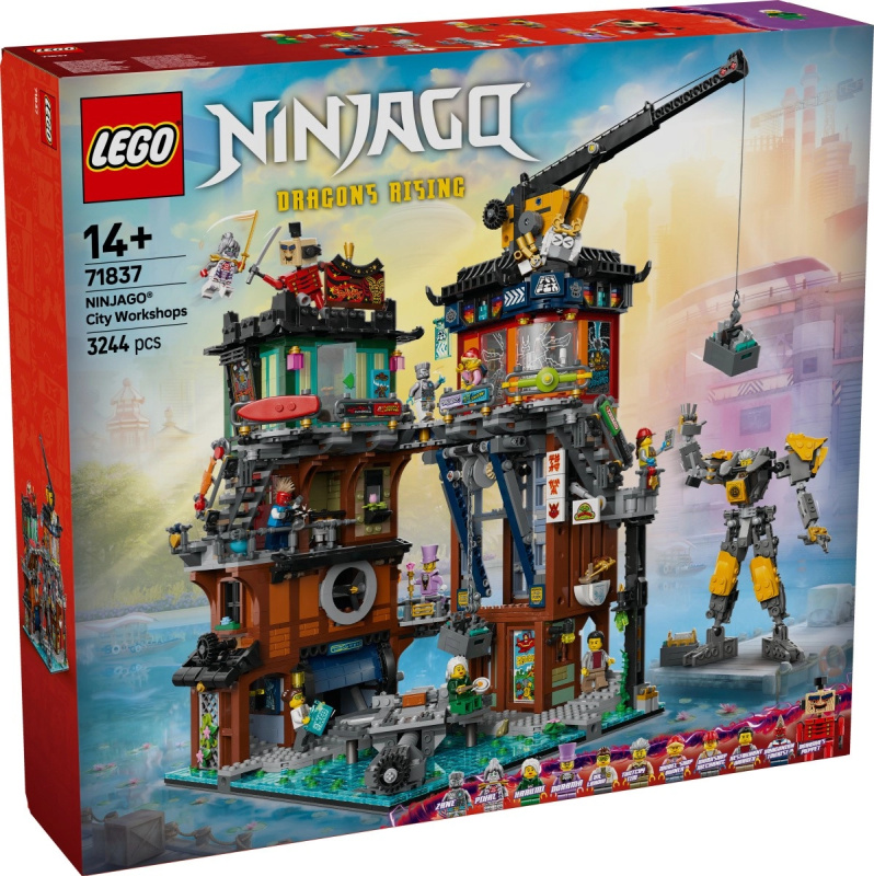 LEGO NINJAGO Dílny ve městě NINJAGO