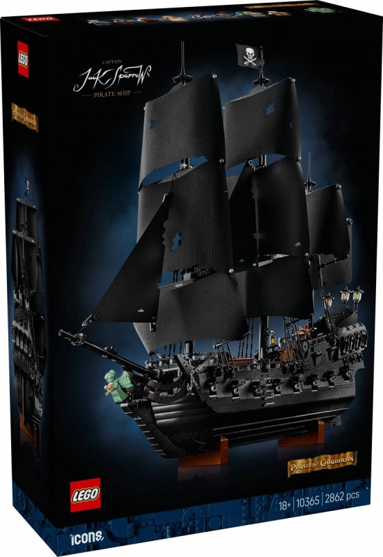 Lego Icons pirátská loď kapitána Jacka Sparrowa