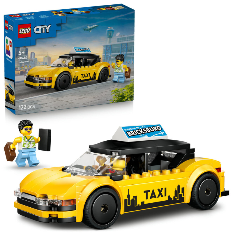 LEGO® City 60487 Žlutý taxík