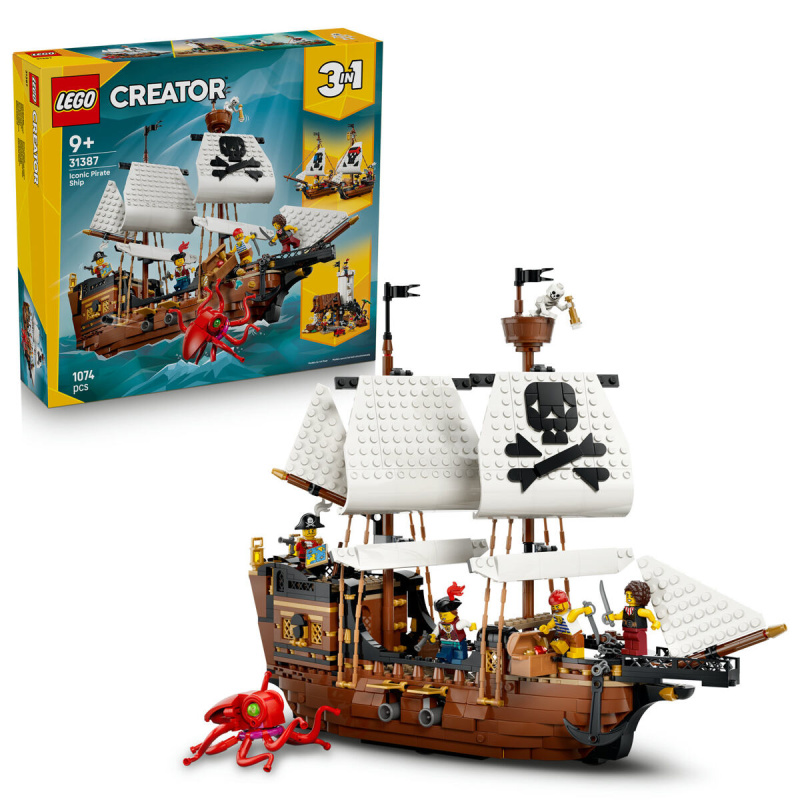 LEGO LEGO® Creator 31387 Kultovní pirátská loď
