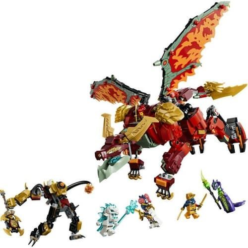 LEGO LEGO® NINJAGO® 71868 Wyldfyre a transformační dračí oblek