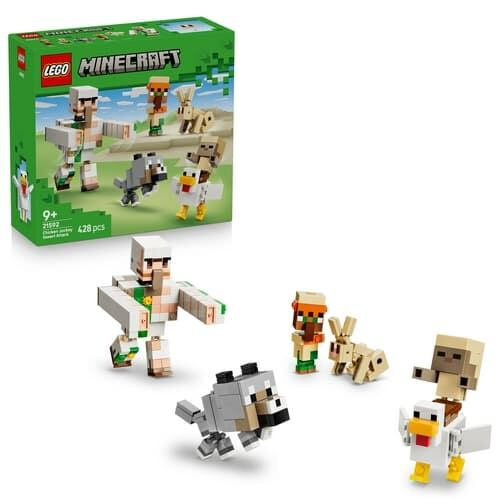 LEGO LEGO® Minecraft® 21592 Kuřecí žokej a útok v poušti