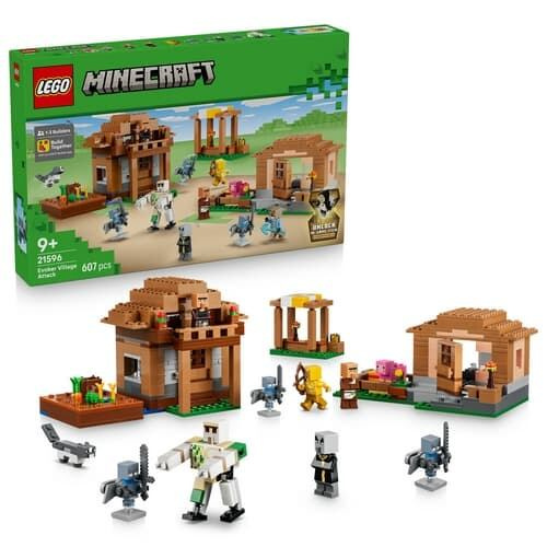 LEGO LEGO® Minecraft® 21596 Útok Mága na vesnici
