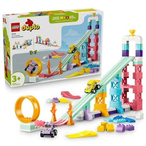 LEGO LEGO® DUPLO® 10478 Kreativní rampy s autíčky 3 v 1