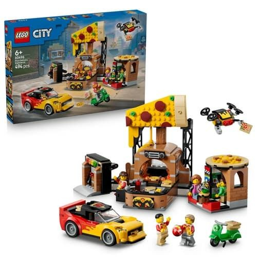LEGO LEGO® City 60496 Rozvoz pizzy a vozidla